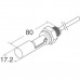 Senzor nivel lichid MEDER -20 -> 130°C SPST NO 1A 100W #LS03-1A85-PA-500W